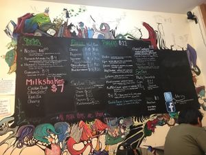 Kitchen 17 menu October 2016 at Kitchen 17 in Chicago