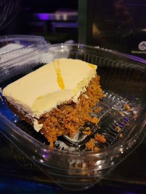 Carrot cake at Kitchen 17 in Chicago