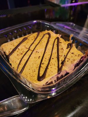 Mocha brownie at Kitchen 17 in Chicago