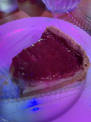 the cheezecake is heaven on earth   at Kitchen 17 in Chicago