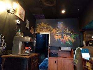 Here be bathrooms at Kitchen 17 in Chicago