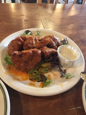 Buffalo Cauliflower, delicious  at Kitchen 17 in Chicago