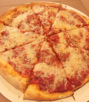 Cheese pizza! at Kitchen 17 in Chicago