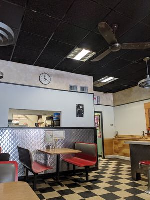 Interior at Caffe at Amy's in Buffalo