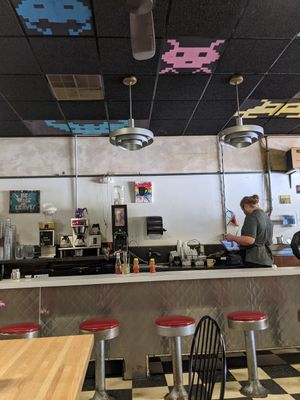 Interior at Caffe at Amy's in Buffalo