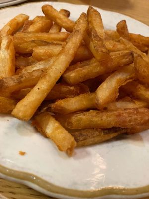 Fajita fries at Caffe at Amy's in Buffalo