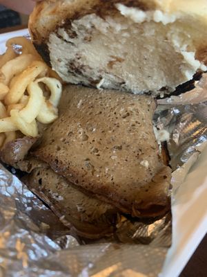 “Beef” on weck  at Caffe at Amy's in Buffalo