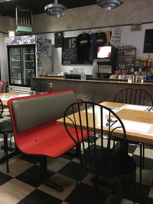 Amy’s Diner interior at Caffe at Amy's in Buffalo