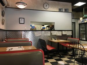 Amy’s Diner interior at Caffe at Amy's in Buffalo