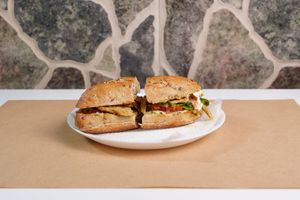 Seitanito (serranito de seitán) at El Rincón De Flor in Malaga