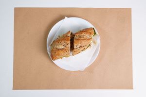 Seitanito (serranito de seitán) at El Rincón De Flor in Malaga