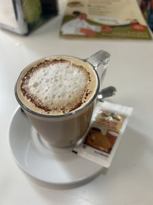Soy latte   at El Rincón De Flor in Malaga