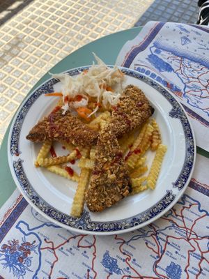 “Fish&chips” at El Rincón De Flor in Malaga