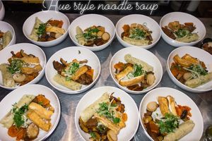 Bún Bò Huế, Hue style beef noodle soup   at Sen Saigon in New York City