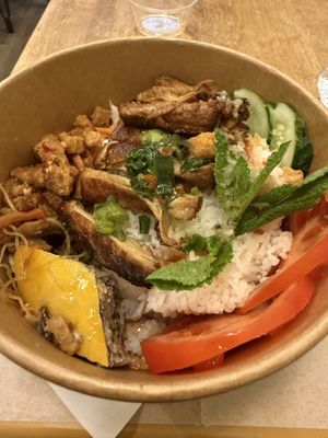 Com tam suon bi cha  at Sen Saigon in New York City