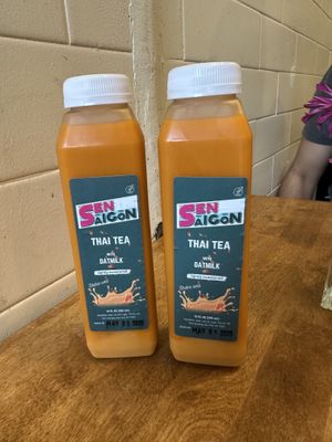 Vegan thai iced teaa  at Sen Saigon in New York City