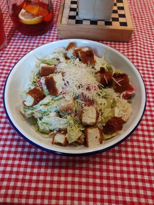 Caesar salad! 😍 at Plantastic Kitchen in Tbilisi