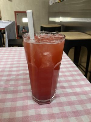 Berry lemonadee  at Plantastic Kitchen in Tbilisi