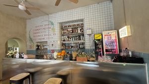 Counter   at Plantastic Kitchen in Tbilisi