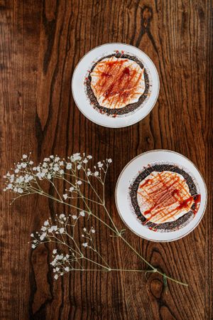 Vegan dirt pie at Bang Bang Cafe in Seattle