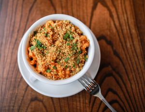 Shawn's Vegan Mac at Bang Bang Cafe in Seattle