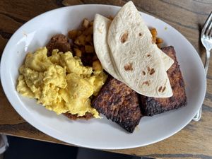 Vegan Cowboy Breakfast   at Bang Bang Cafe in Seattle