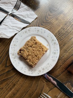 Raspberry crumble   at Bang Bang Cafe in Seattle