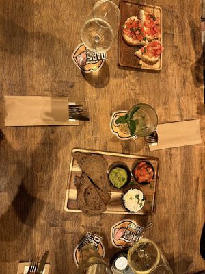 voorgerechten  at avant garden in Maastricht