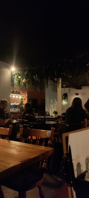 A snippet of the interior at avant garden in Maastricht