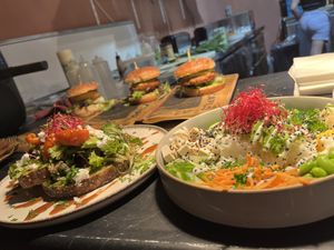 Open kitchen   at avant garden in Maastricht