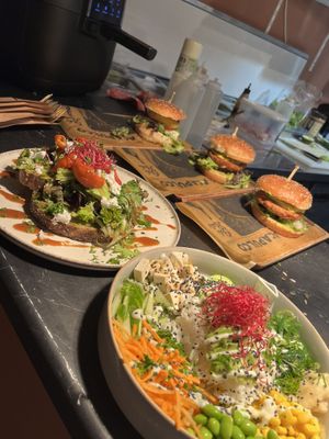 Everything is freshly cooked   at avant garden in Maastricht