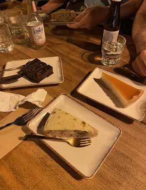 desserts   at avant garden in Maastricht