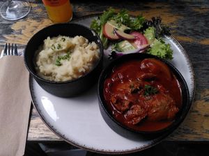 Goulash at avant garden in Maastricht