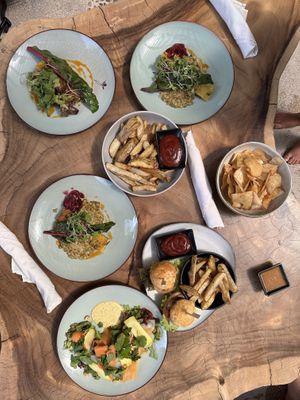 Amazing and beautifully presented lunch!   at Origins  in Tamarindo