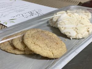 Apple Spice Cookie & Lemon Crinkle Cookie at Lou's Market & Deli in Vicksburg
