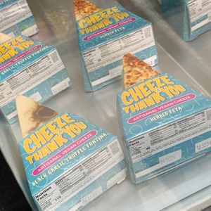 Black Garlic Truffle Fontina Cheeze & Herbed Feta Cheeze from Cheeze & Thank You at Lou's Market & Deli in Vicksburg