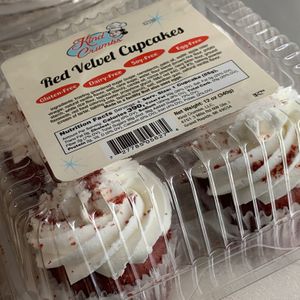 Red Velvet Cupcakes from Kind Crumbs at Lou's Market & Deli in Vicksburg