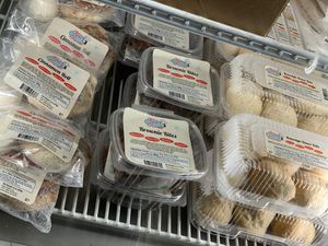Brownie Bites, Cinnamon Rolls, and Dinner Rolls from Kind Crumbs at Lou's Market & Deli in Vicksburg