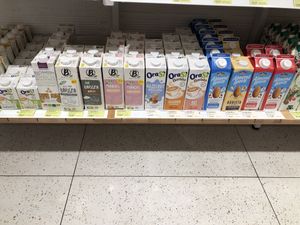 Milk alternatives   at Zoya Shop 6 in Sofia