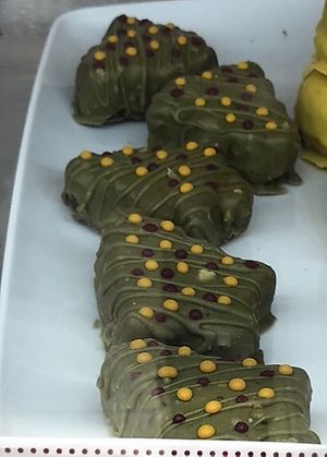 Christmas tree cakes  at Zoya Shop 6 in Sofia