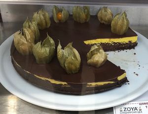 Chocolate orange cake  at Zoya Shop 6 in Sofia