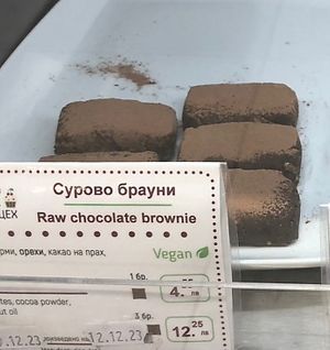 Brownies  at Zoya Shop 6 in Sofia