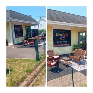 Venue exterior at Soulfully Vegan in Berlin