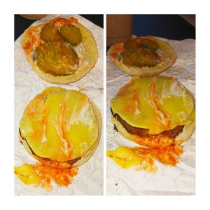 Blue Flame Burger at Soulfully Vegan in Berlin