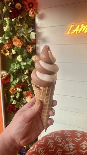 soft serve!  at Soulfully Vegan in Berlin