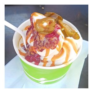 Spicy PB&J Sundae at Soulfully Vegan in Berlin
