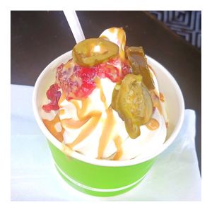 Spicy PB&J Sundae at Soulfully Vegan in Berlin