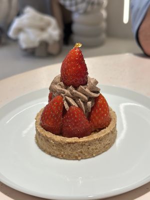 Strawberry tart  at So Tarte in Tokyo