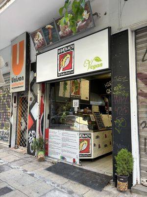   at Handwich in Athens