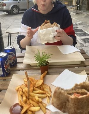   at Handwich in Athens